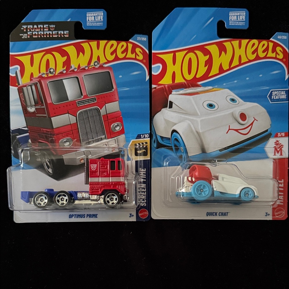 Transformers Optimus Prime and Quick Changer Set